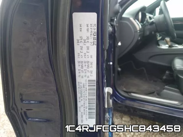 1C4RJFCG5HC843458 фото 2