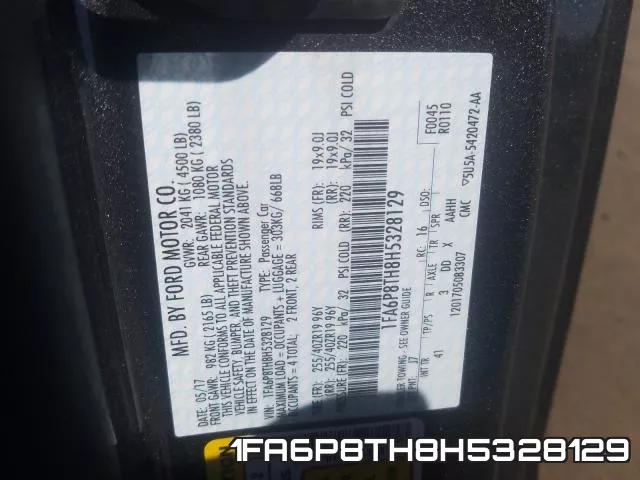 1FA6P8TH8H5328129 фото 2