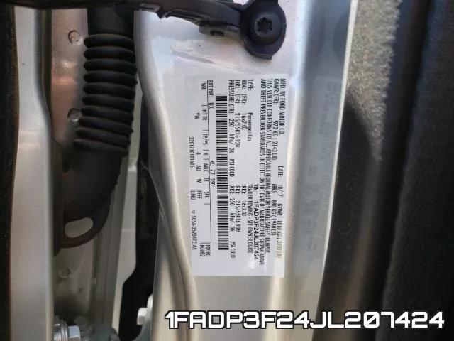 1FADP3F24JL207424 фото 2