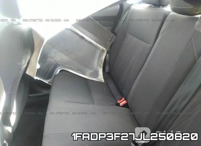 1FADP3F27JL250820 фото 9