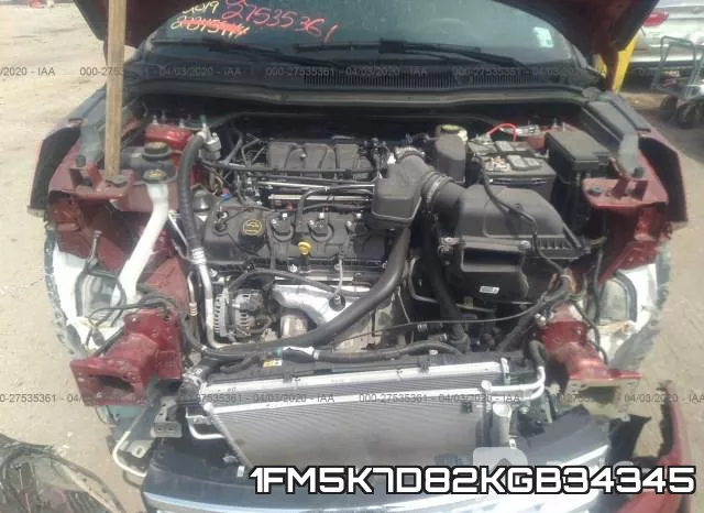 1FM5K7D82KGB34345 фото 2