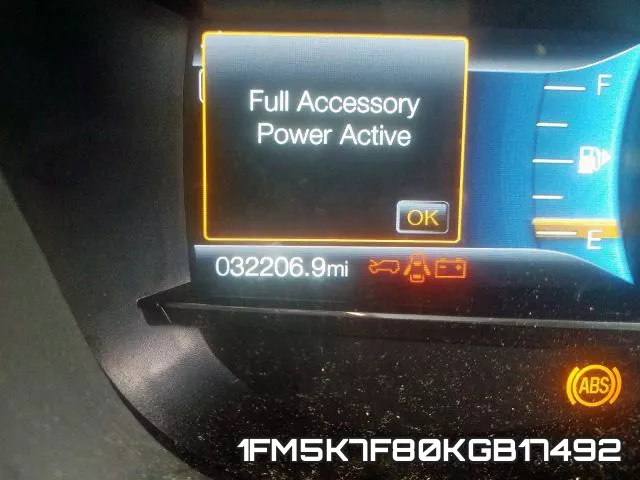 1FM5K7F80KGB17492 фото 9