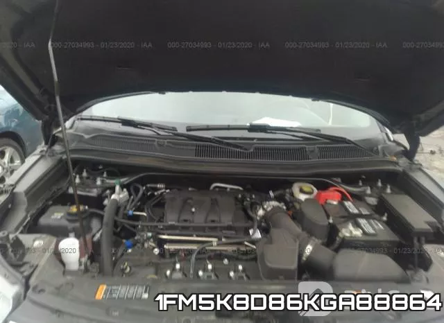 1FM5K8D86KGA88864 фото 2