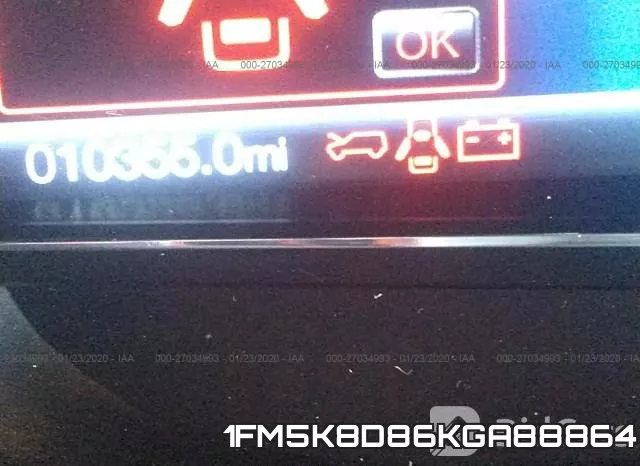1FM5K8D86KGA88864 фото 8