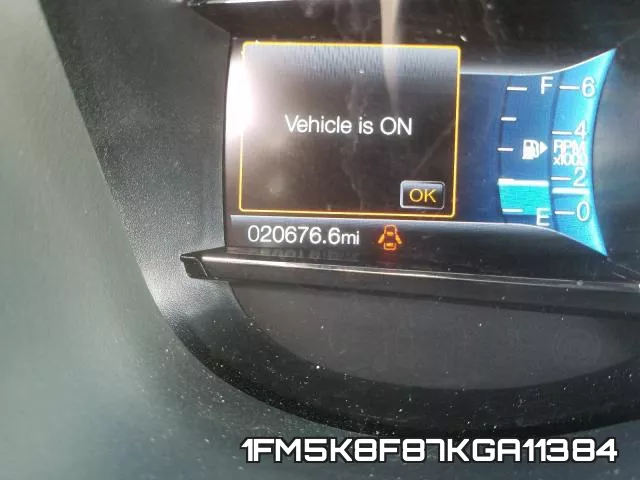 1FM5K8F87KGA11384 фото 9