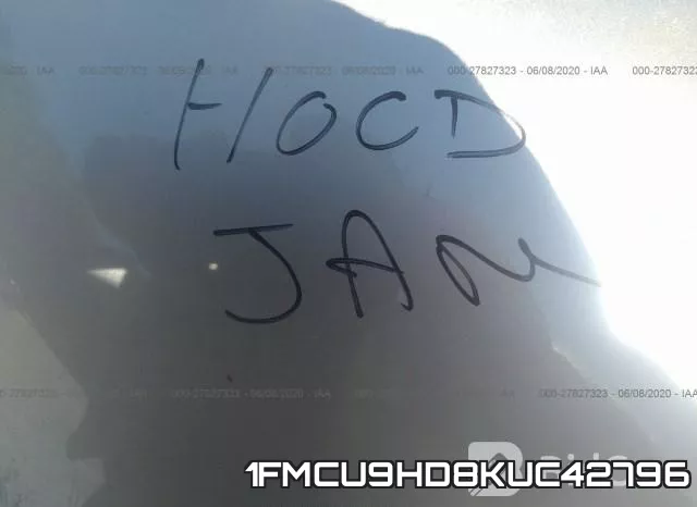 1FMCU9HD8KUC42796 фото 2