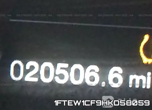1FTEW1CF9HKD58059 фото 8