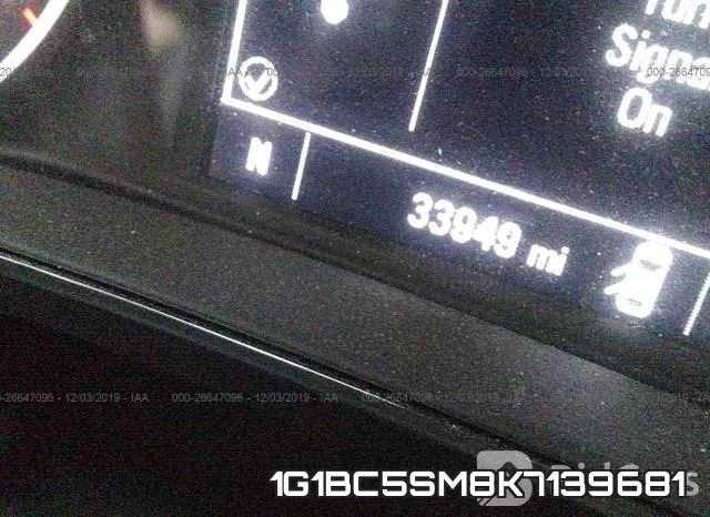 1G1BC5SM8K7139681 фото 8