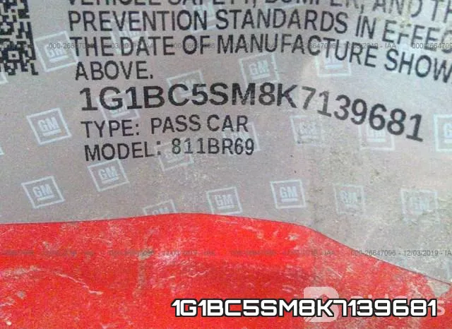 1G1BC5SM8K7139681 фото 10