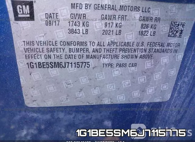 1G1BE5SM6J7115775 фото 10