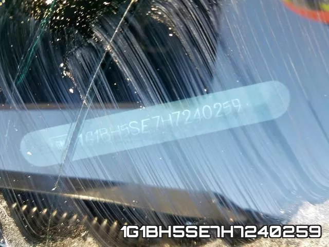 1G1BH5SE7H7240259 фото 2