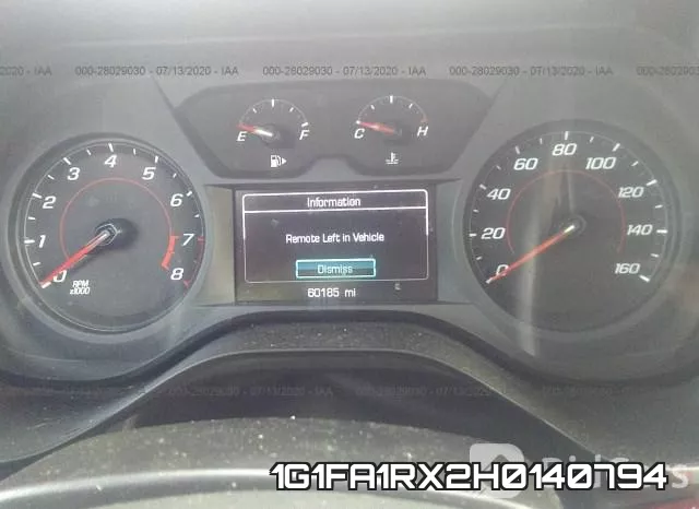 1G1FA1RX2H0140794 фото 8