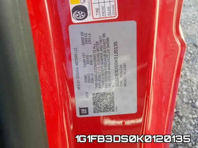 1G1FB3DS0K0120135 фото 2