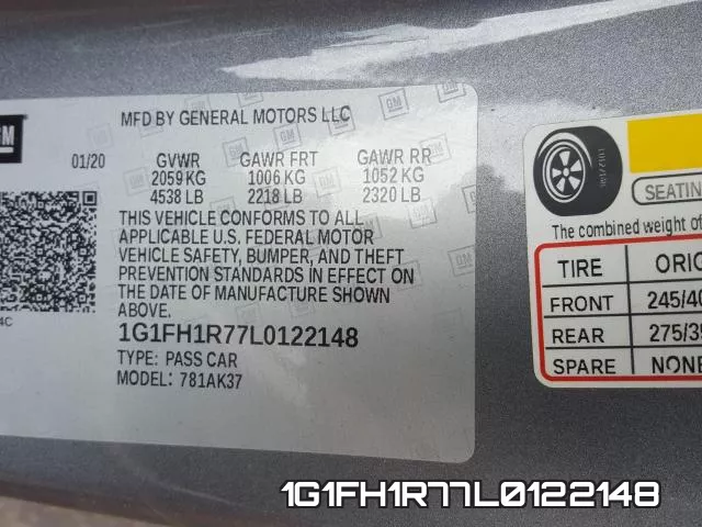 1G1FH1R77L0122148 фото 2