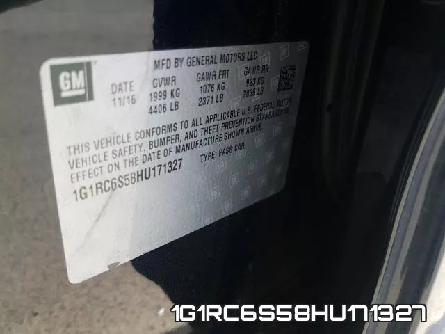 1G1RC6S58HU171327 фото 2