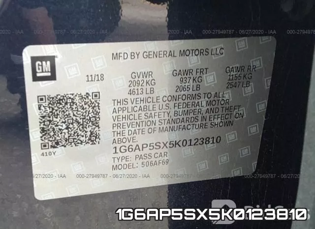 1G6AP5SX5K0123810 фото 10