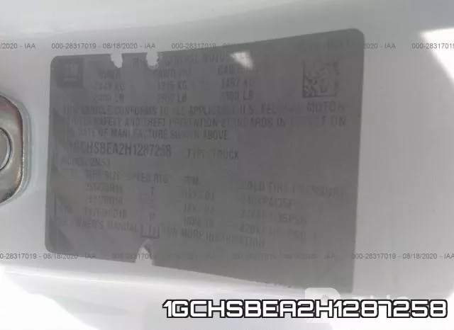 1GCHSBEA2H1287258 фото 10