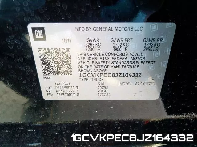 1GCVKPEC8JZ164332 фото 2