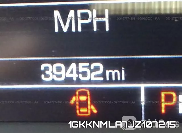 1GKKNMLA7JZ107215 фото 8