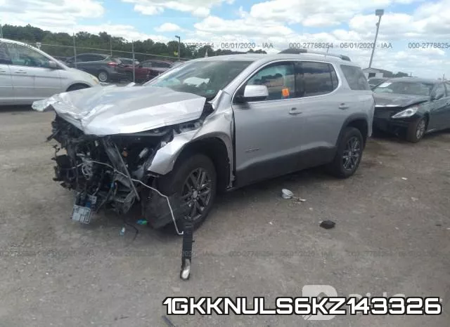 1GKKNULS6KZ143326 фото 3