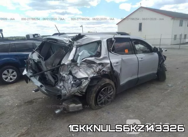 1GKKNULS6KZ143326 фото 5