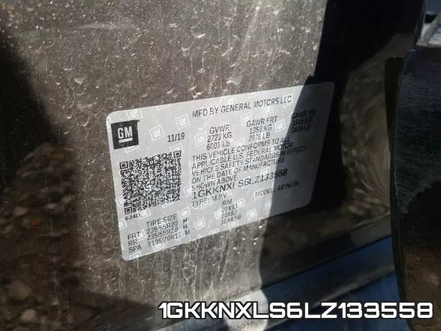 1GKKNXLS6LZ133558 фото 2