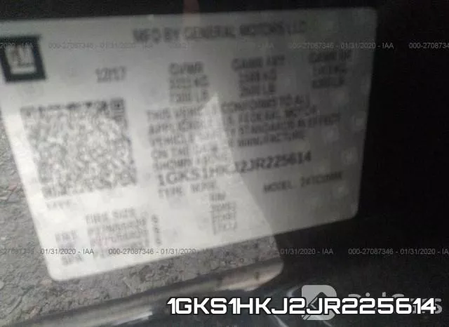 1GKS1HKJ2JR225614 фото 10