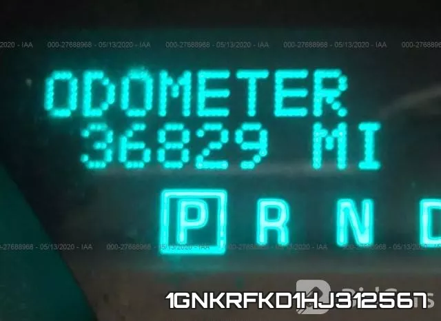 1GNKRFKD1HJ312567 фото 8