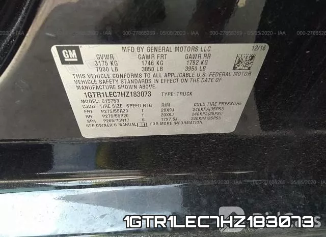 1GTR1LEC7HZ183073 фото 10