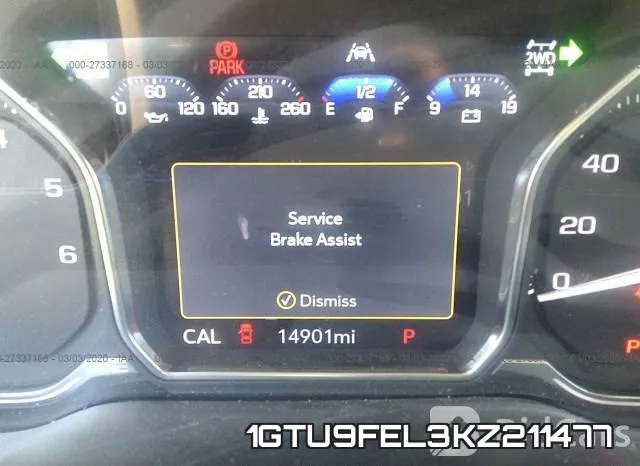 1GTU9FEL3KZ211477 фото 8