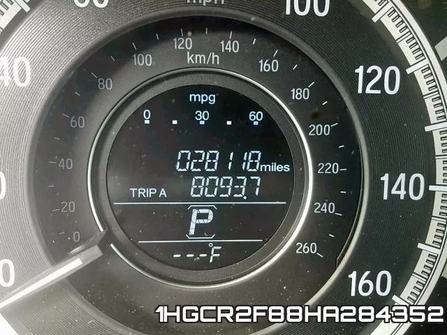 1HGCR2F88HA284352 фото 9