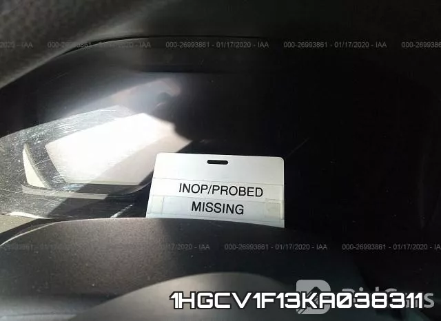 1HGCV1F13KA038311 фото 8