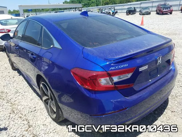 1HGCV1F32KA010436 фото 4