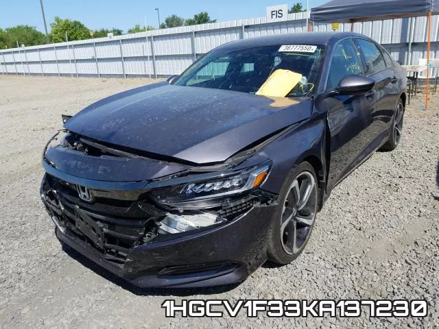 1HGCV1F33KA137230 фото 3