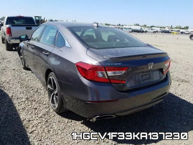 1HGCV1F33KA137230 фото 4