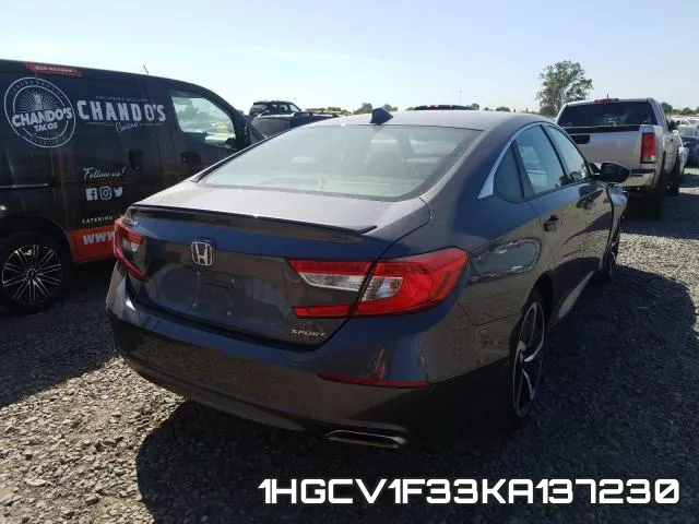 1HGCV1F33KA137230 фото 5