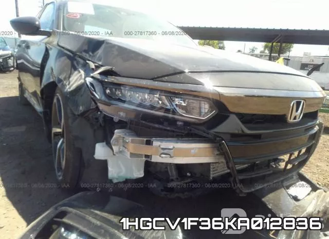 1HGCV1F36KA012836 фото 7