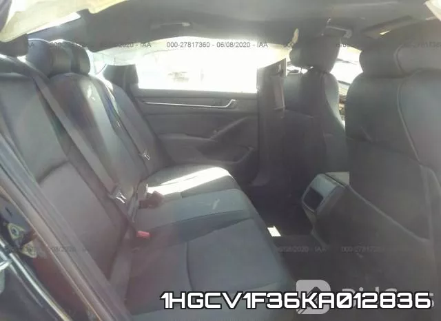 1HGCV1F36KA012836 фото 9