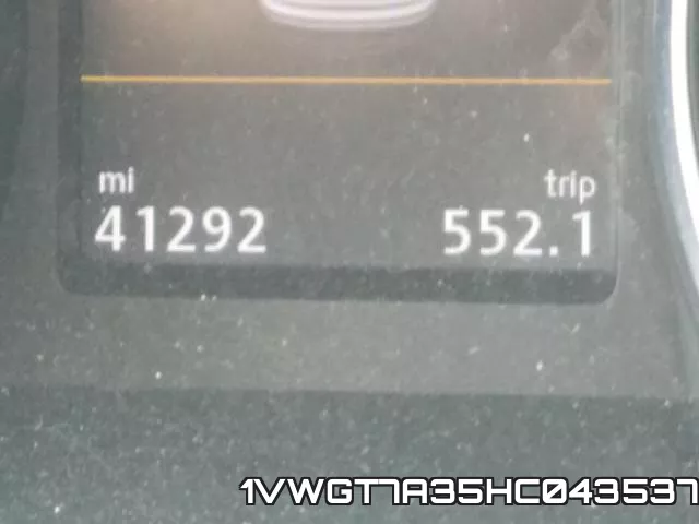 1VWGT7A35HC043537 фото 9