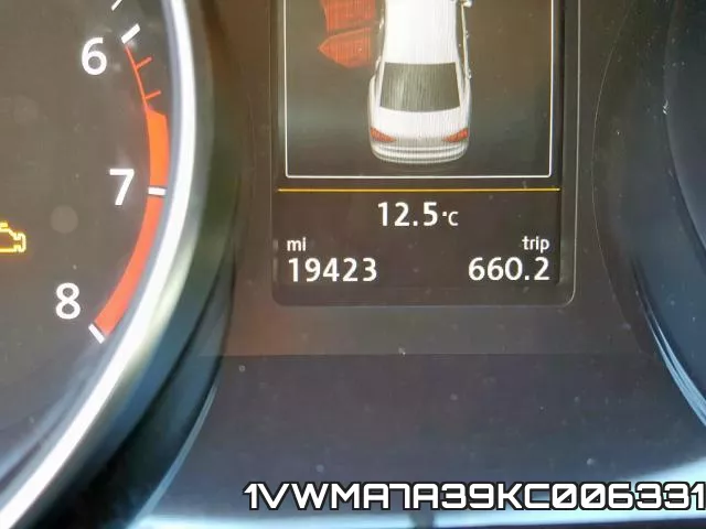 1VWMA7A39KC006331 фото 9