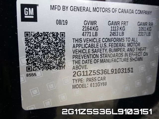 2G11Z5S36L9103151 фото 2