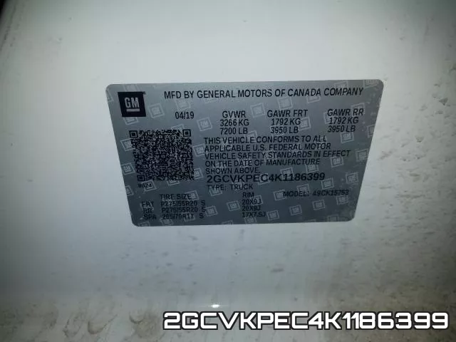 2GCVKPEC4K1186399 фото 2