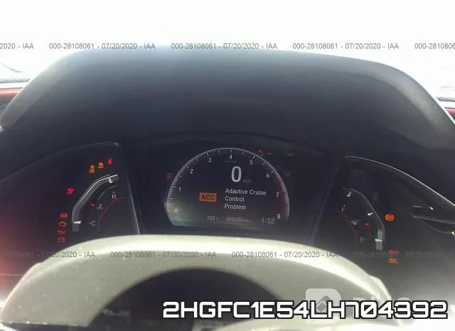 2HGFC1E54LH704392 фото 8