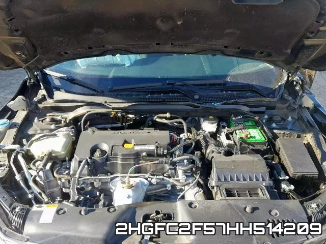 2HGFC2F57HH514209 фото 8