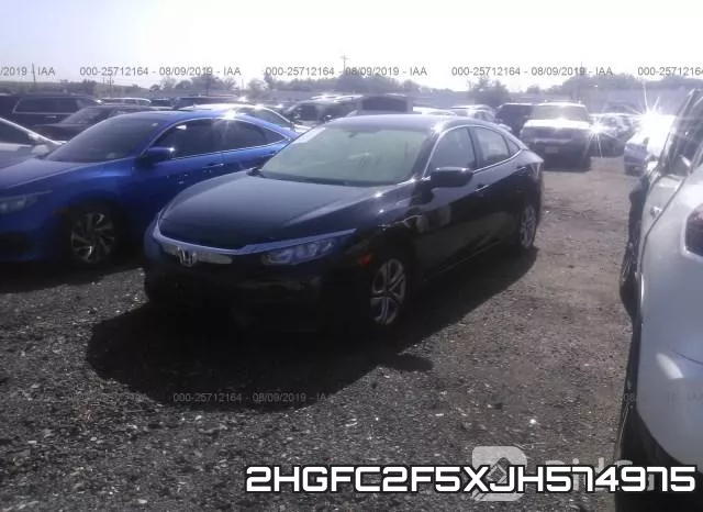2HGFC2F5XJH574975 фото 3