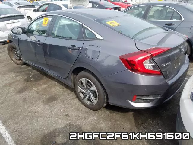 2HGFC2F61KH591500 фото 4