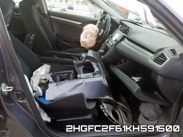 2HGFC2F61KH591500 фото 6