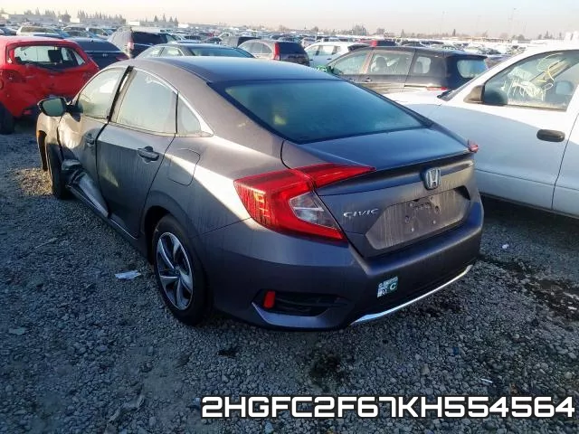 2HGFC2F67KH554564 фото 4
