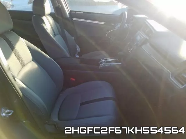 2HGFC2F67KH554564 фото 6