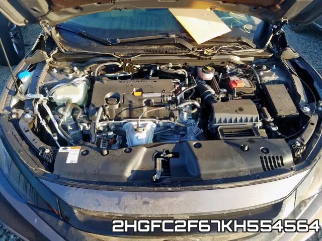 2HGFC2F67KH554564 фото 8